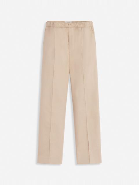 Lanvin SUIT PANTS WITH AN ELASTICATED WAISTBAND