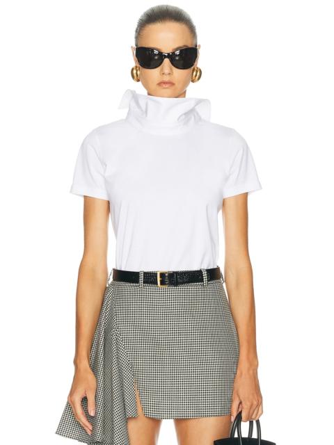 Givenchy High Collar Popeline T-Shirt