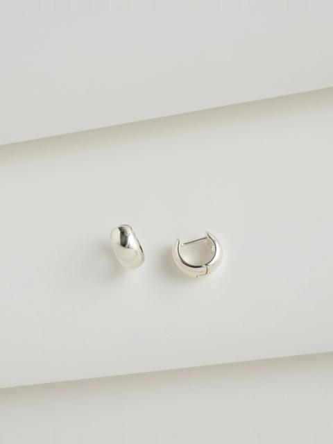 Madewell Demi-Fine Chunky Huggie Hoop Earrings