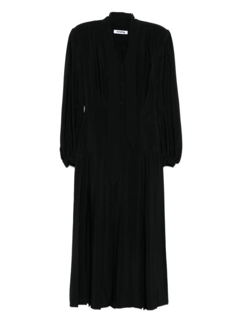 VIVETTA pleated midi dress
