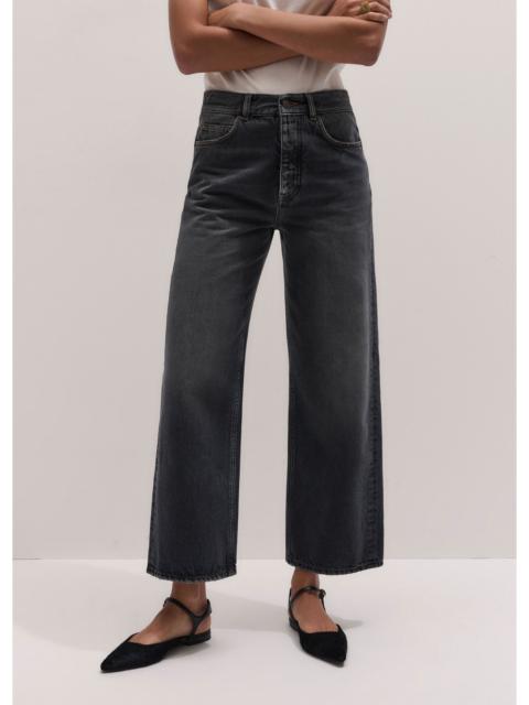 ME+EM Relaxed Straight Crop Jean