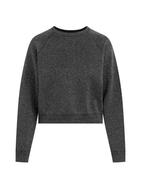 Joe's Jeans Women's The Taylor Raglan Sweater - Silver Black Metal