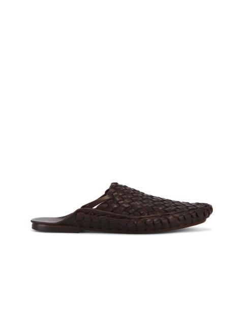 The Row Woven Slip On Flat