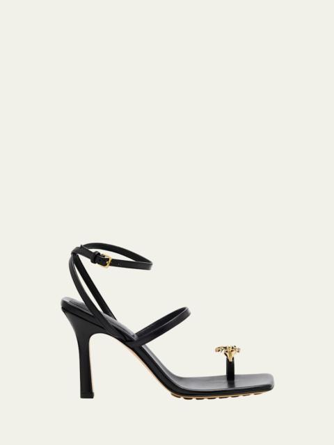 Bottega Veneta Bee Strappy Nappa Leather Sandals
