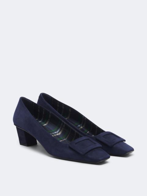 Roger Vivier Belle Vivier suede pumps