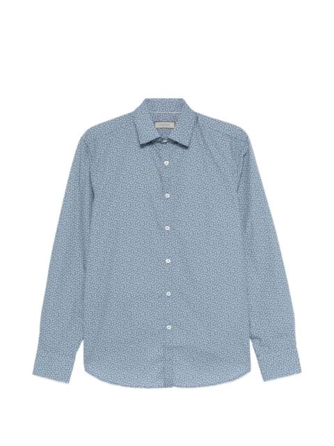 Canali floral cotton shirt