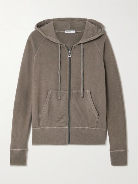 JAMES PERSE Vintage French Cotton-terry Hoodie