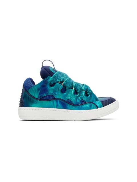 Lanvin Blue Curb Sneakers