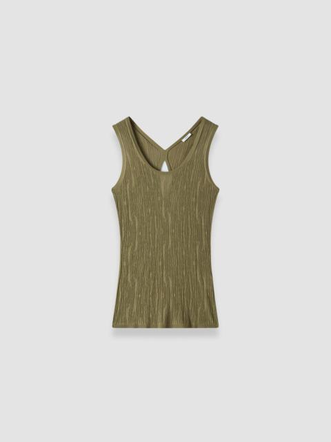 JOSEPH Bayt Crinkle Viscose Vest Top