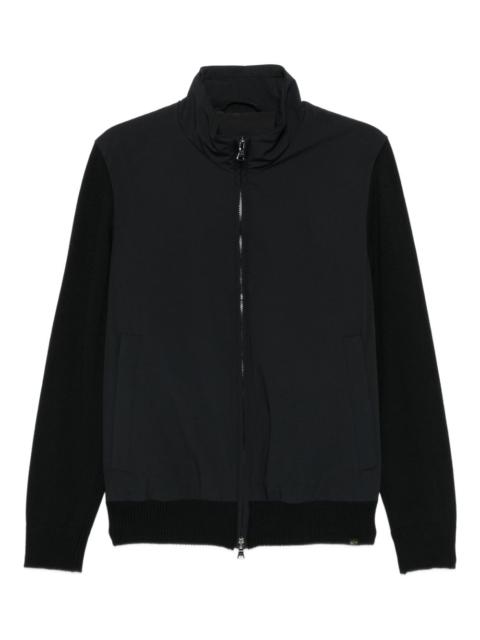 Paul & Shark wool-paneled zip-up jacket