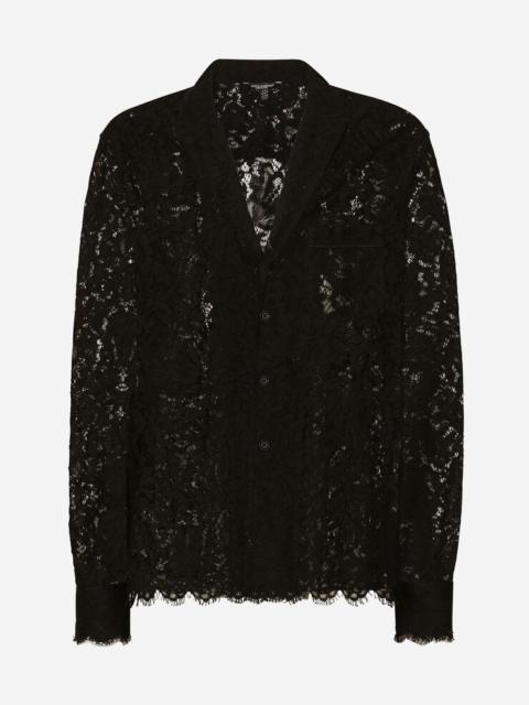 Dolce & Gabbana Cordonetto lace shirt