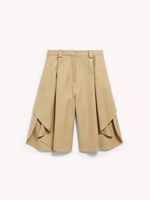 BALENCIAGA Women's Tulip Bermuda in Camel