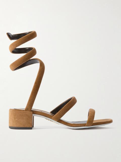 RENE CAOVILLA Cleo Suede Sandals