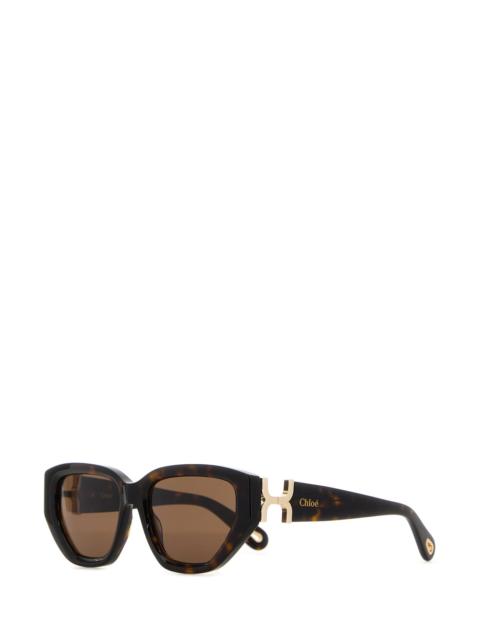 Printed acetate sunglasses