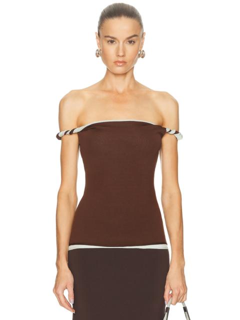 SIR. Elia Off Shoulder Twist Top