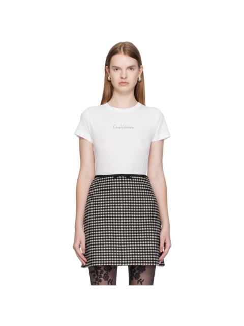 Valentino White Cotton T-shirt