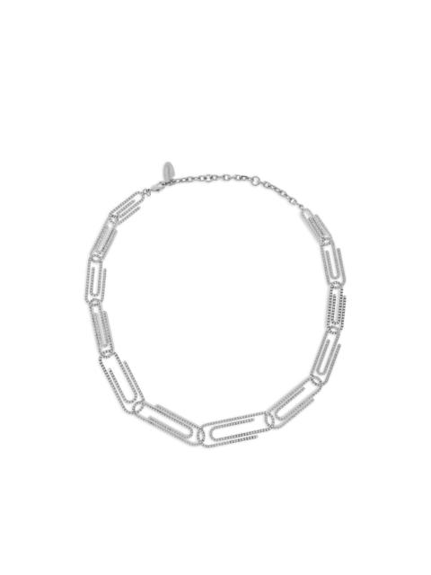 Off-White crystal-embellished necklace