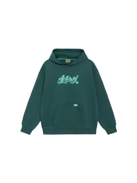 Li-Ning BADFIVE Sports Basketball Series Printing Hoodie 'Dark Green' AWDRH61-3