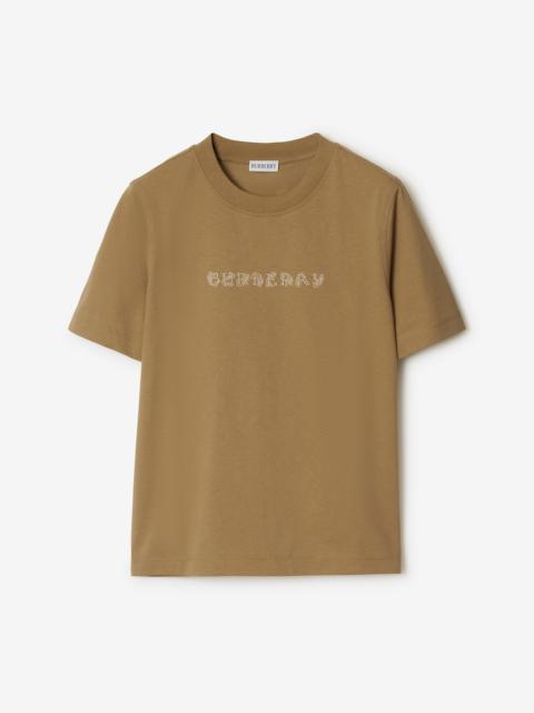 Burberry Paisley Logo Cotton T-shirt