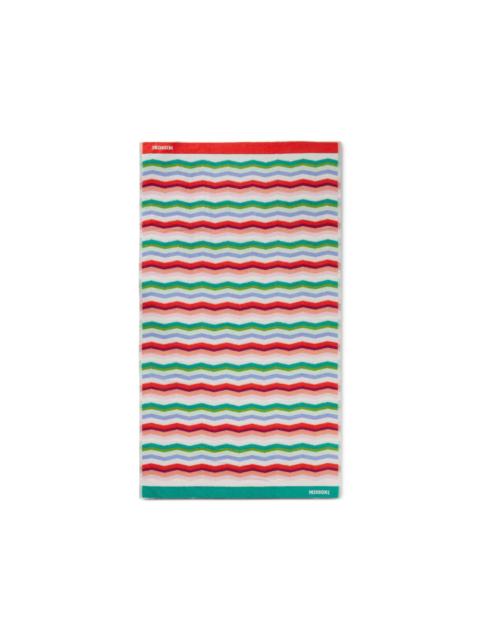 Missoni chevron-pattern cotton beach towel