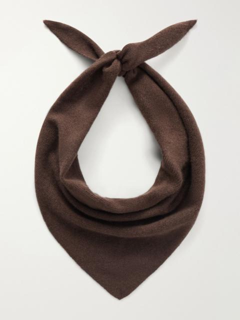 NN07 Triangle 6623 Wool Scarf Brown