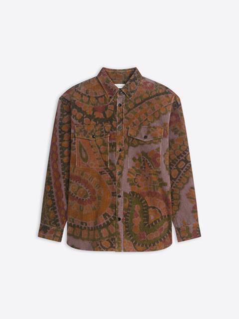 Dries Van Noten LOOSE CORDUROY SHIRT
