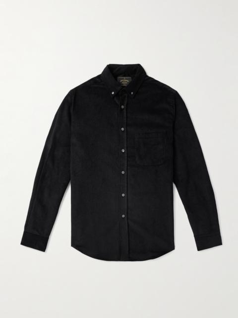 Portuguese Flannel Lobo 2.0 Button-Down Collar Cotton-Corduroy Shirt