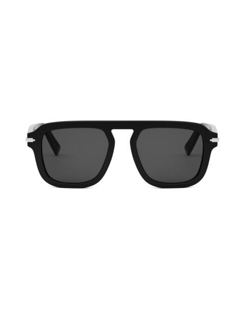 Dior Men's DiorBlackSuit S15I 44MM Rectangular Sunglasses - Black Grey