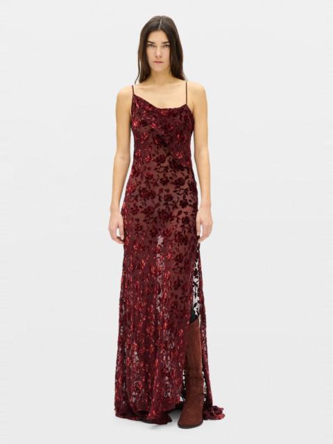 Ann Demeulemeester Aaricia Long Bias Slip Dress