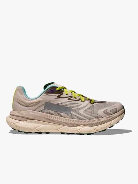 HOKA Tecton X 2 MAAP Shoes in Pumice Stone/Limeade
