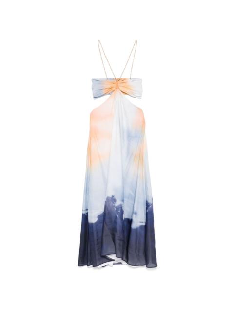 maje cut-out dress