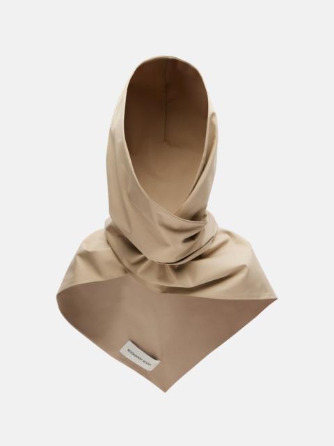 NOUR HAMMOUR Cotton canvas hood