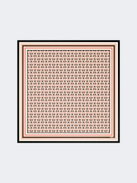 WEEKEND Max Mara ONESTO Printed silk foulard - IVORY