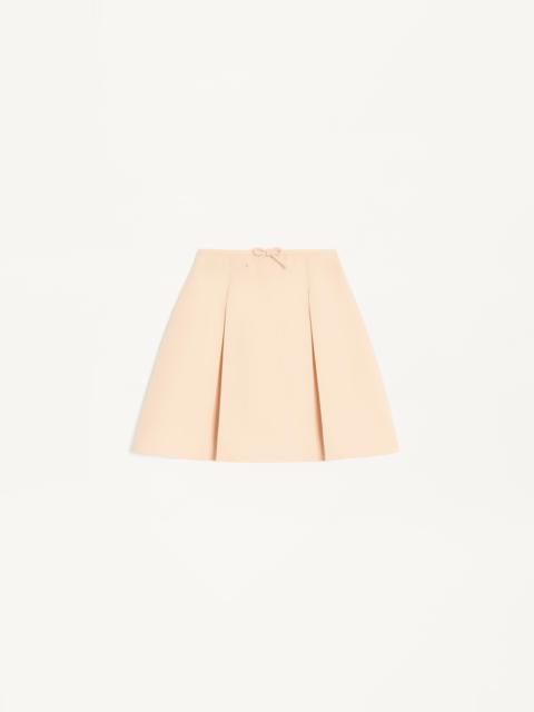 CREPE COUTURE SHORT SKIRT