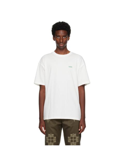 【関税込み】ADISH ネイビー Nadi Lel Tシャツ ADISH ADISH NADI LEL-TENNIS SHORT SLEEVE TEE Blue | BSTN Store