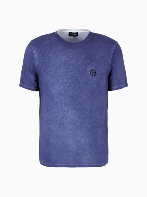 Modal blend jersey crew-neck T-shirt