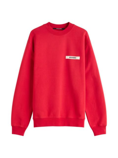 Jacquemus Grosgrain Sweatshirt