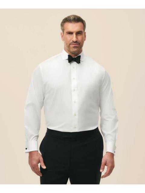 Brooks Brothers Big & Tall Non-Iron Supima® Cotton Poplin Londoner Collar, Tuxedo Shirt