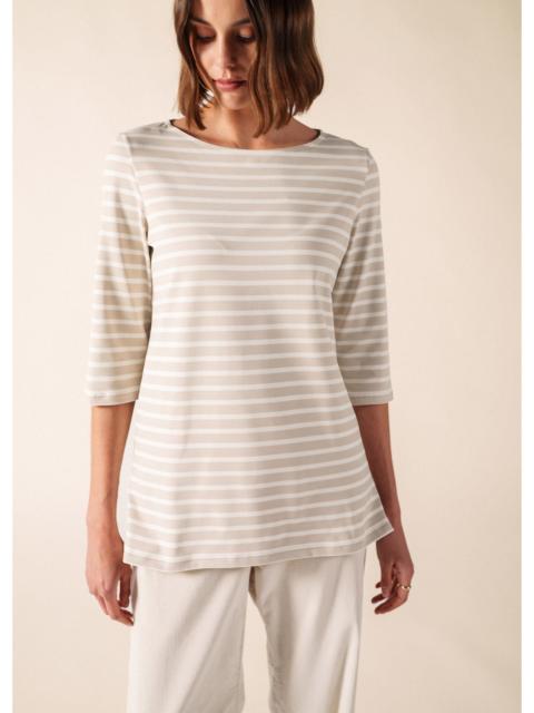SAINT JAMES PHARE Anti-Uv Striped Tunic