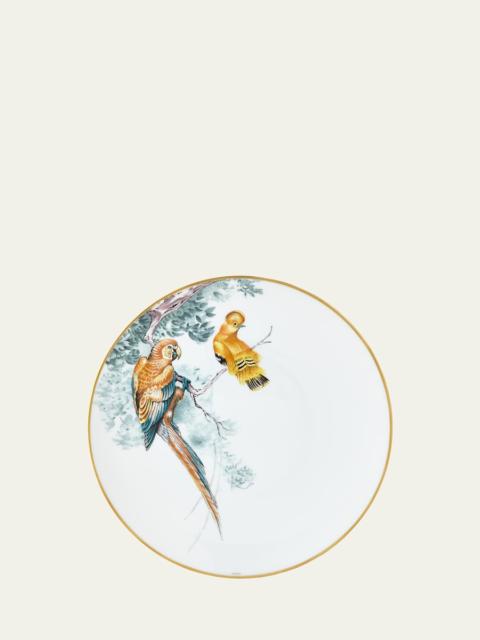 Hermès Carnets d' Equateur Birds Dinner Plate