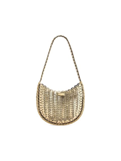 rabanne Moon reversible leather shoulder bag