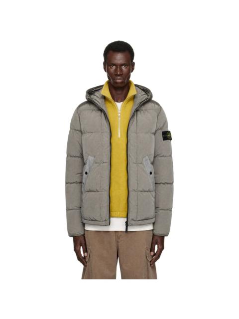 Stone Island Gray 4100019 Nylon Metal Down Jacket