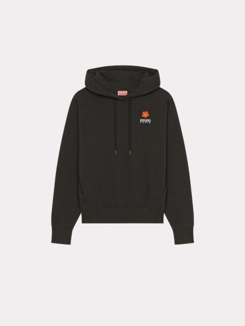 'BOKE FLOWER' motif hooded sweatshirt