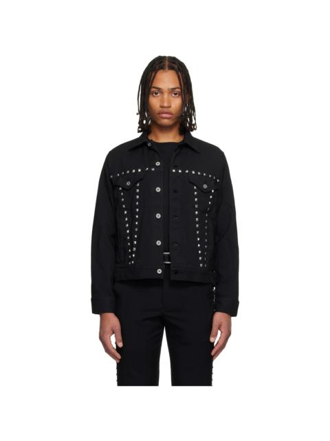 BLACK COMME des GARÇONS Black Studded Jacket