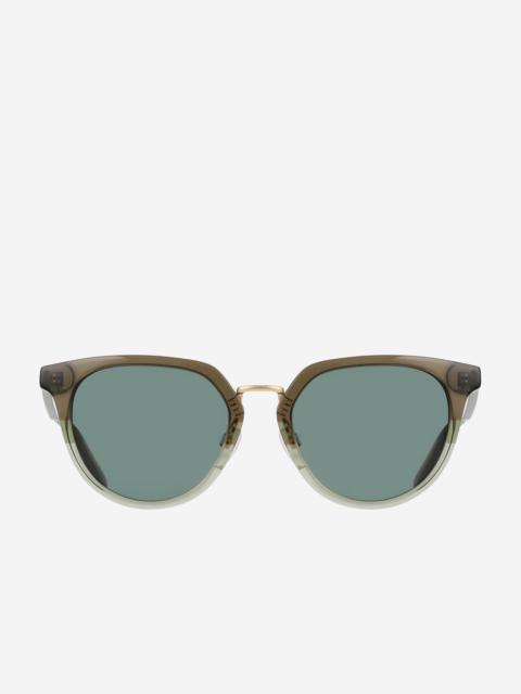COLE HAAN Men's Modern Elevated Round Sunglasses