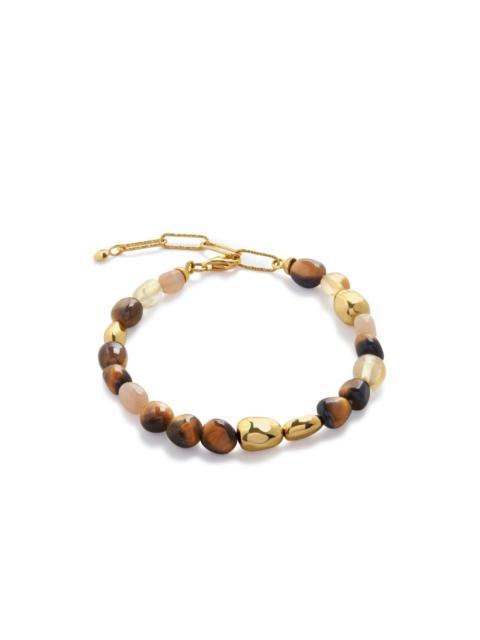MONICA VINADER Rio Neutral Gemstone beaded bracelet