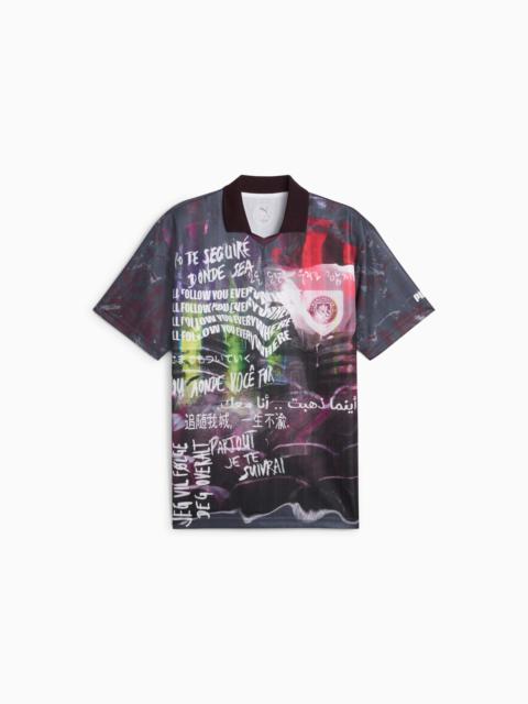 PUMA Manchester City ftblNRGY+ Men's Retro Jersey&nbsp;