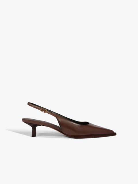 SCHUTZ Daria Sling Leather Pump