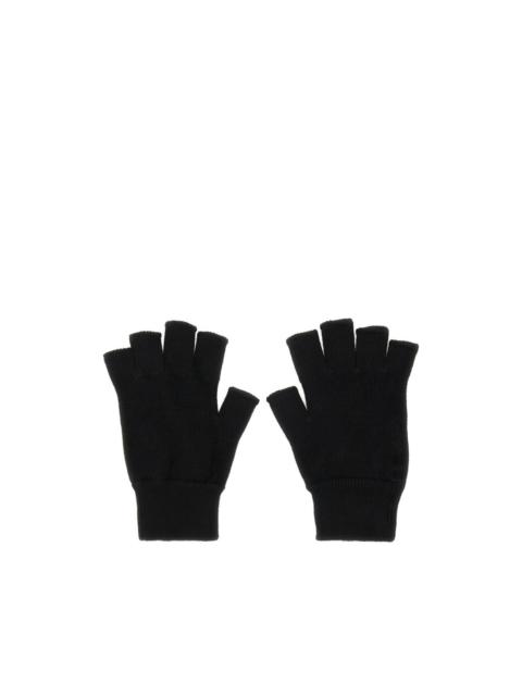 Rick Owens button fingerless gloves