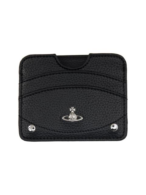 Vivienne Westwood Black Half Moon Card Holder